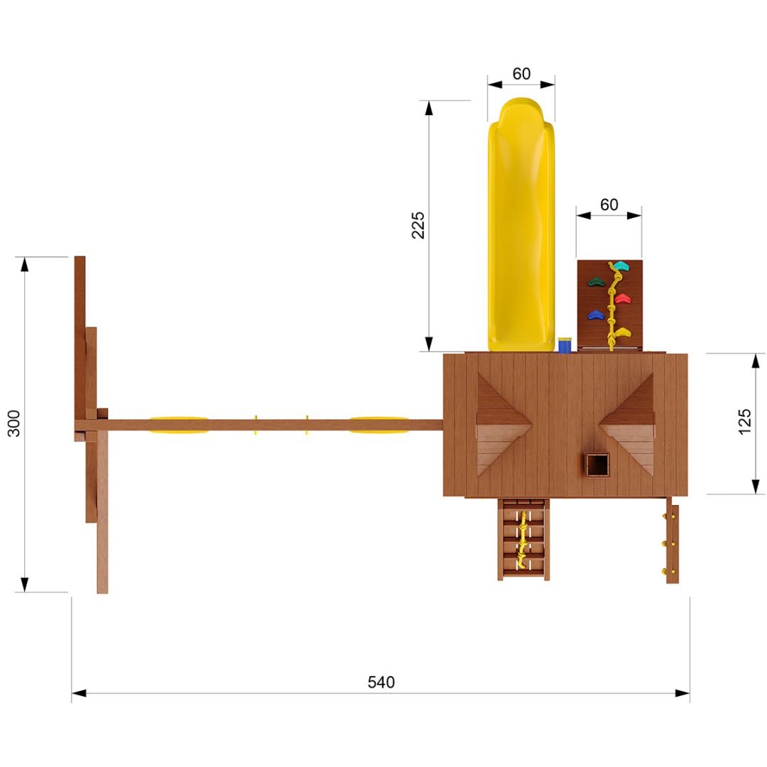 Детский игровой комплекс New Sunrise Форт